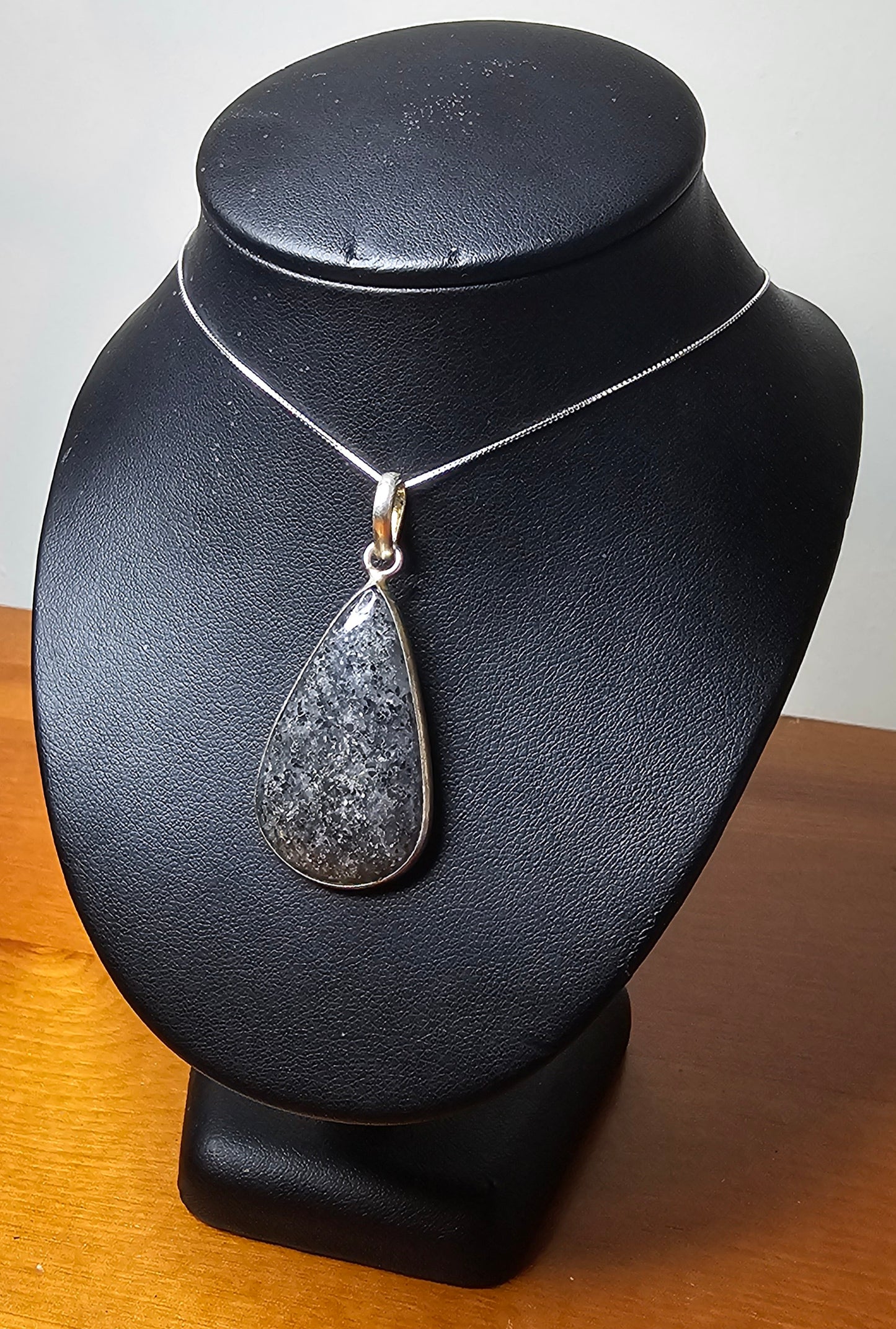 Black Sunstone Pendant