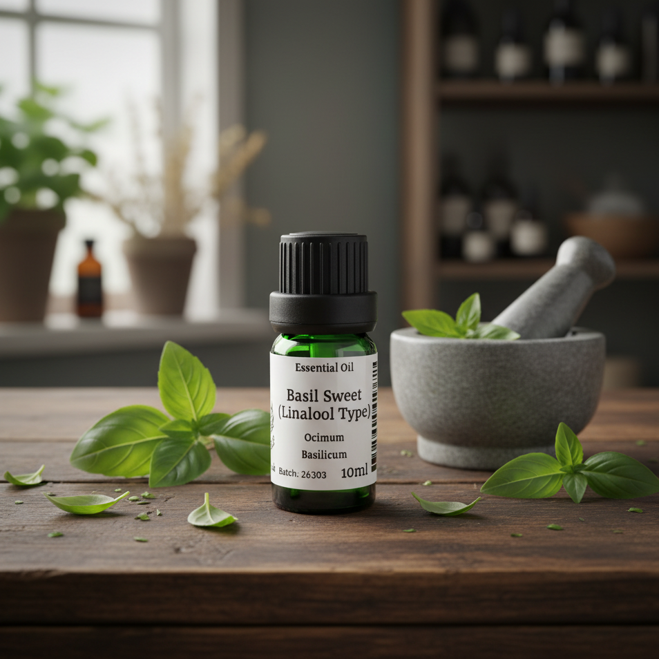 Basil Sweet (Linalool Type) Essential Oil