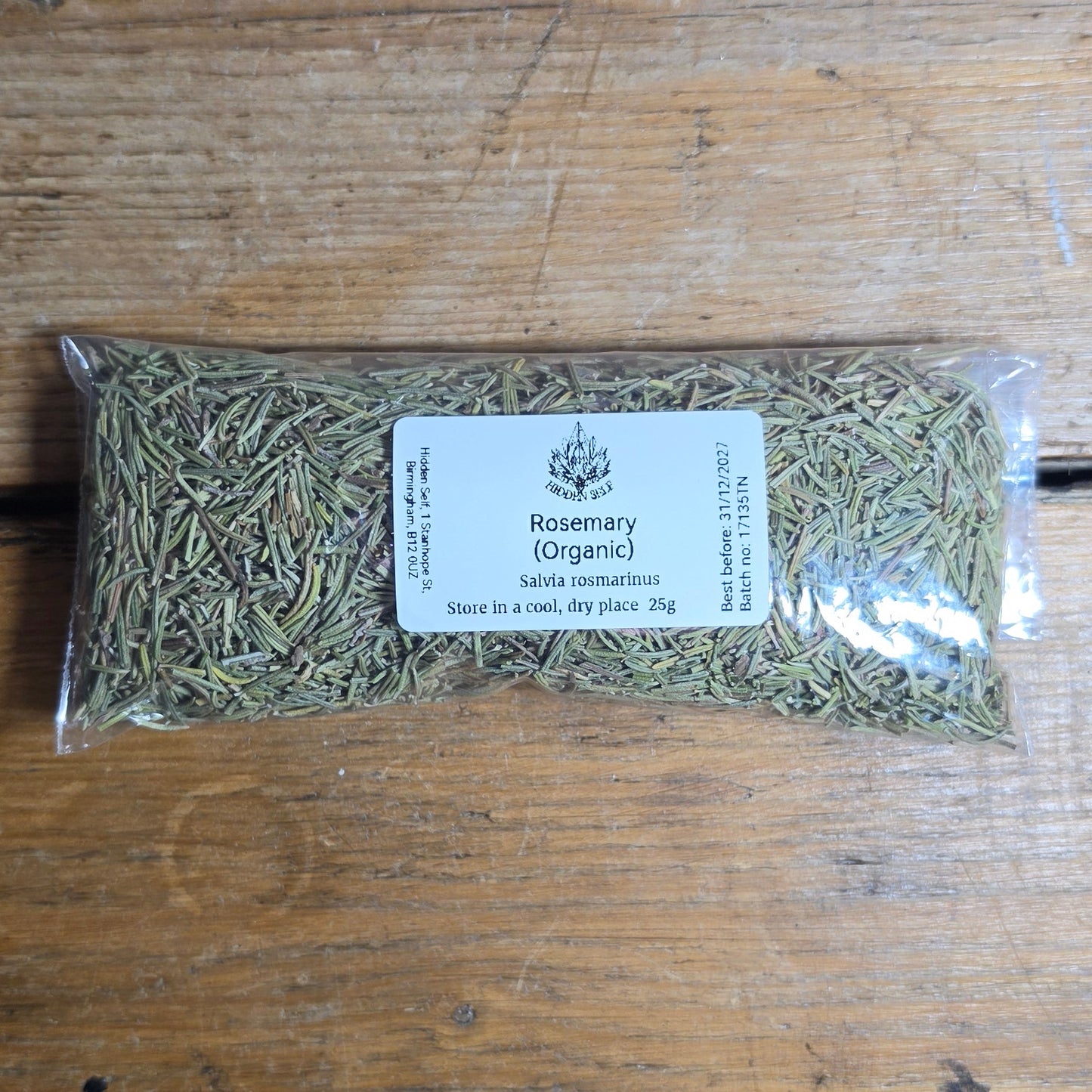 Rosemary, Organic (Salvia rosmarinus)