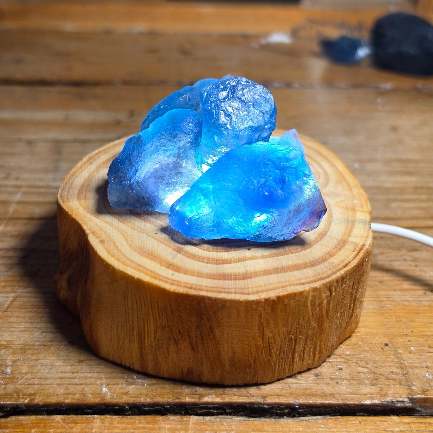 Blue Fluorite (Raw)