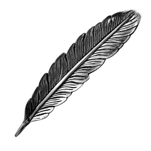Metal Feather Incense Holder