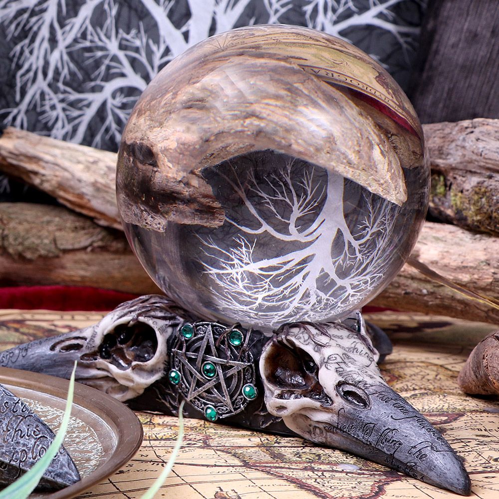 Glass Crystal Ball 11cm