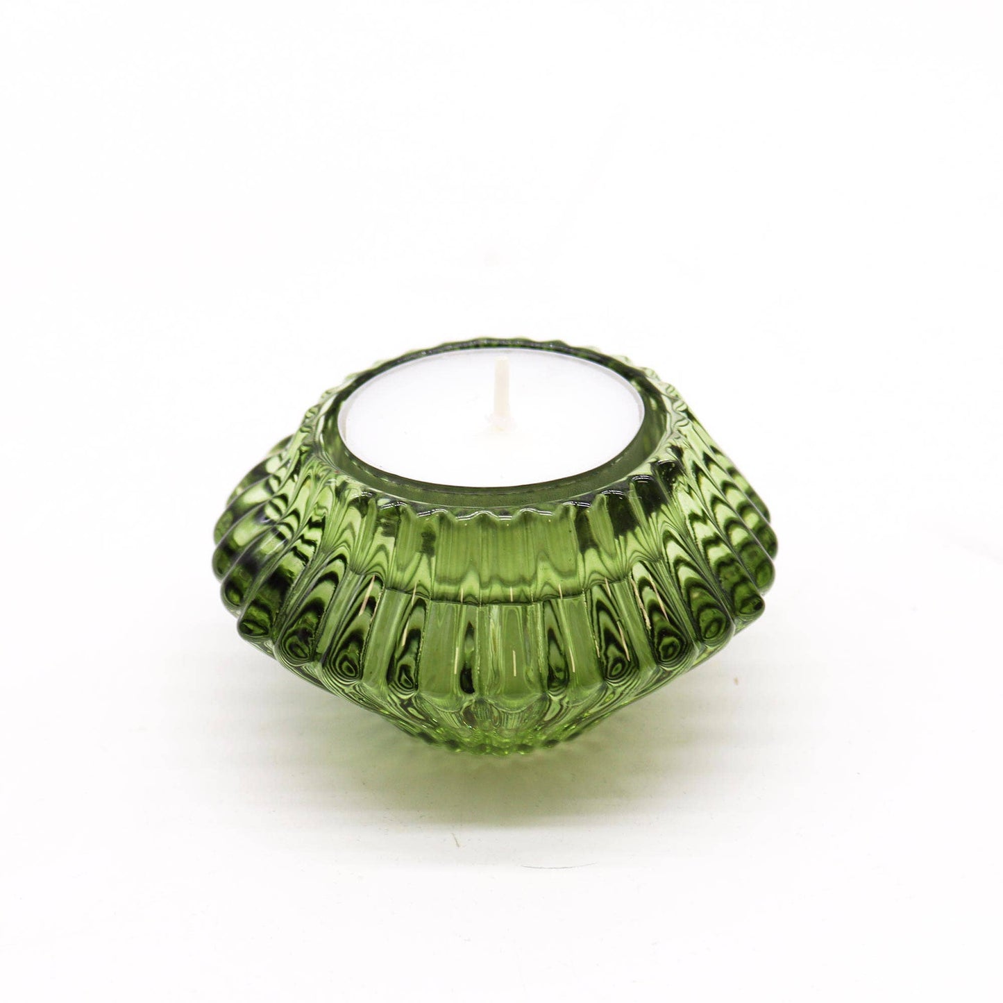 Flower Flip Candle / Tealight Holder - Garden Jade (Earth)