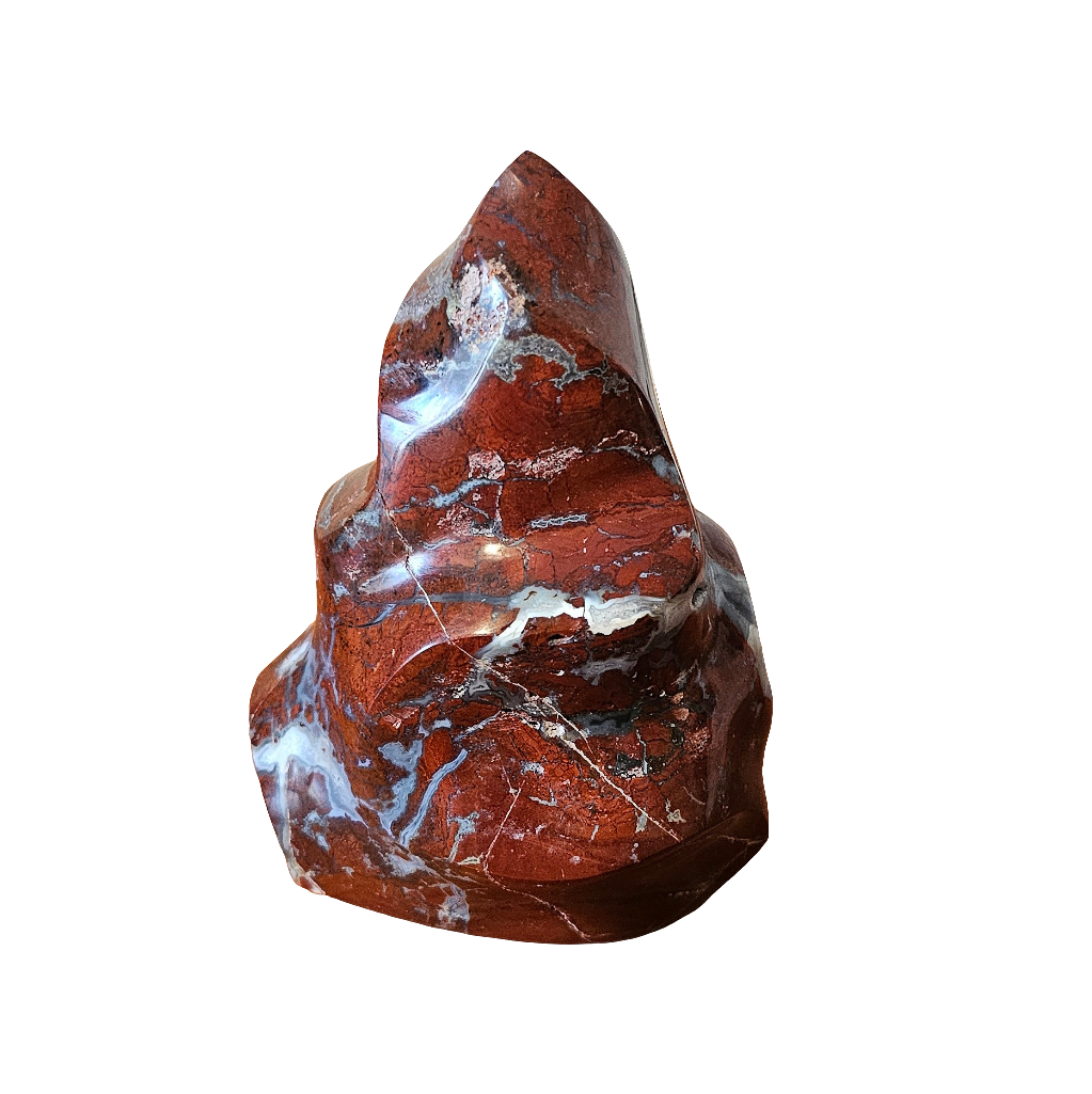 Large Red Jasper Flame
