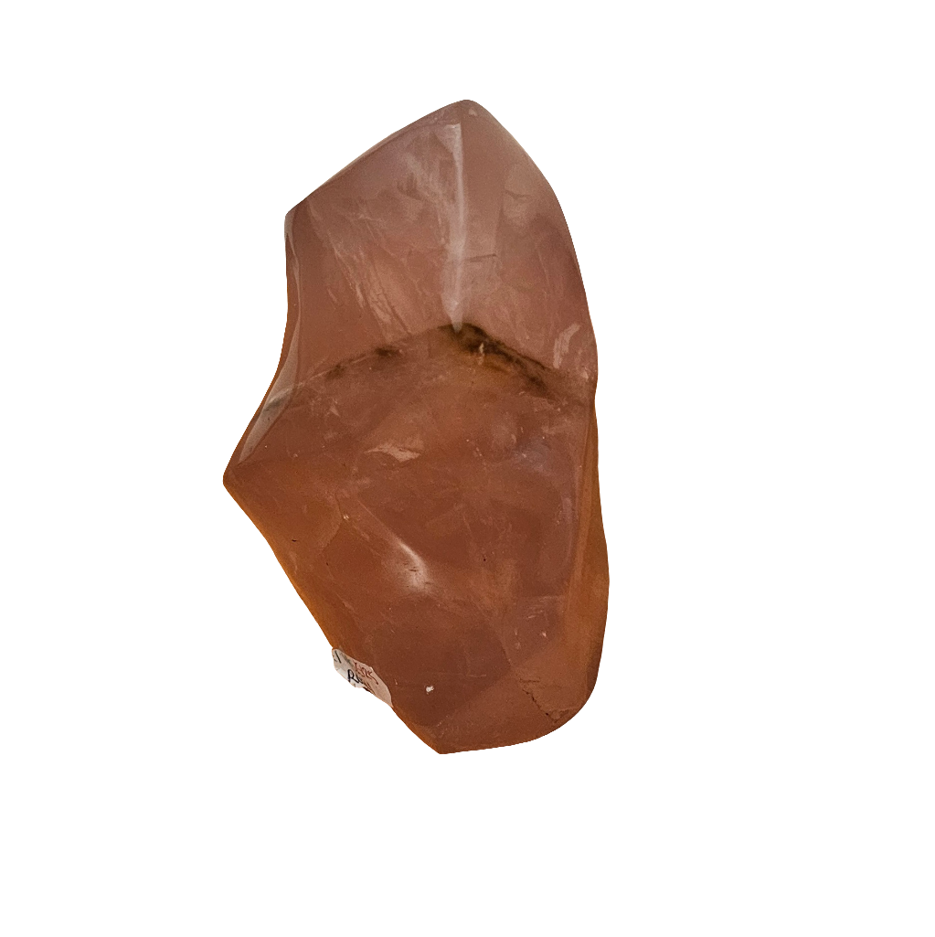 Large Rose Quartz Flame