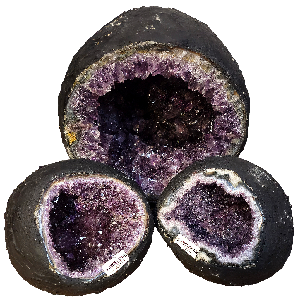 Round Amethyst Geodes