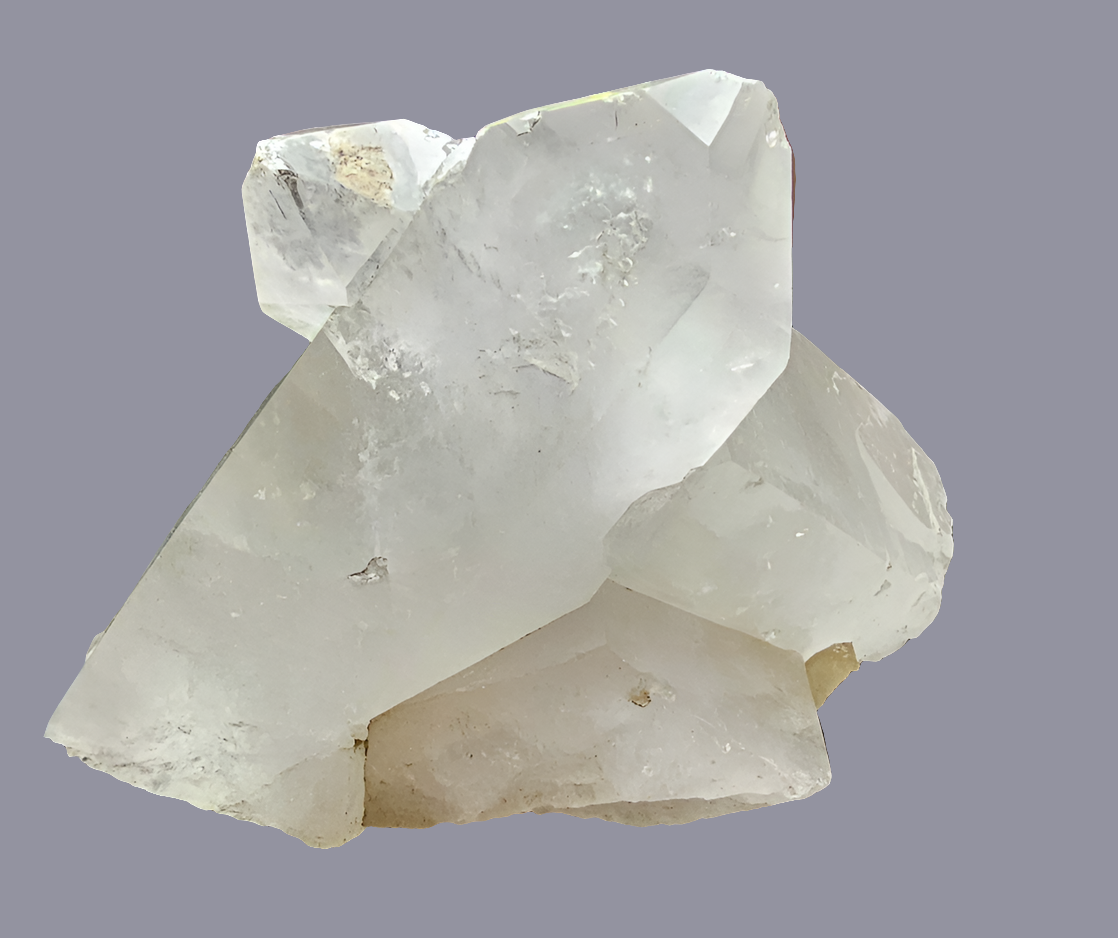 Engulfed Quartz with Garden Inculsion