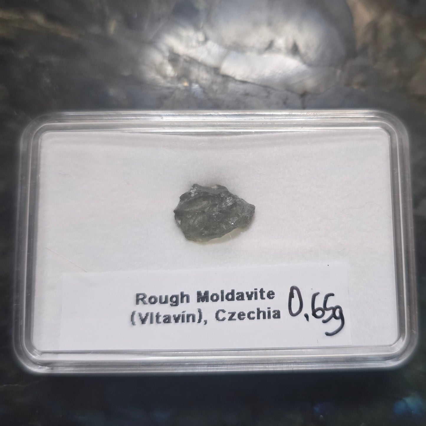 Moldavite (Boxed)