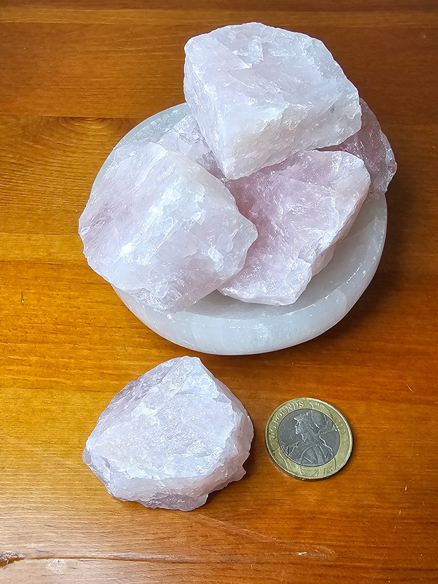 Raw Rose Quartz