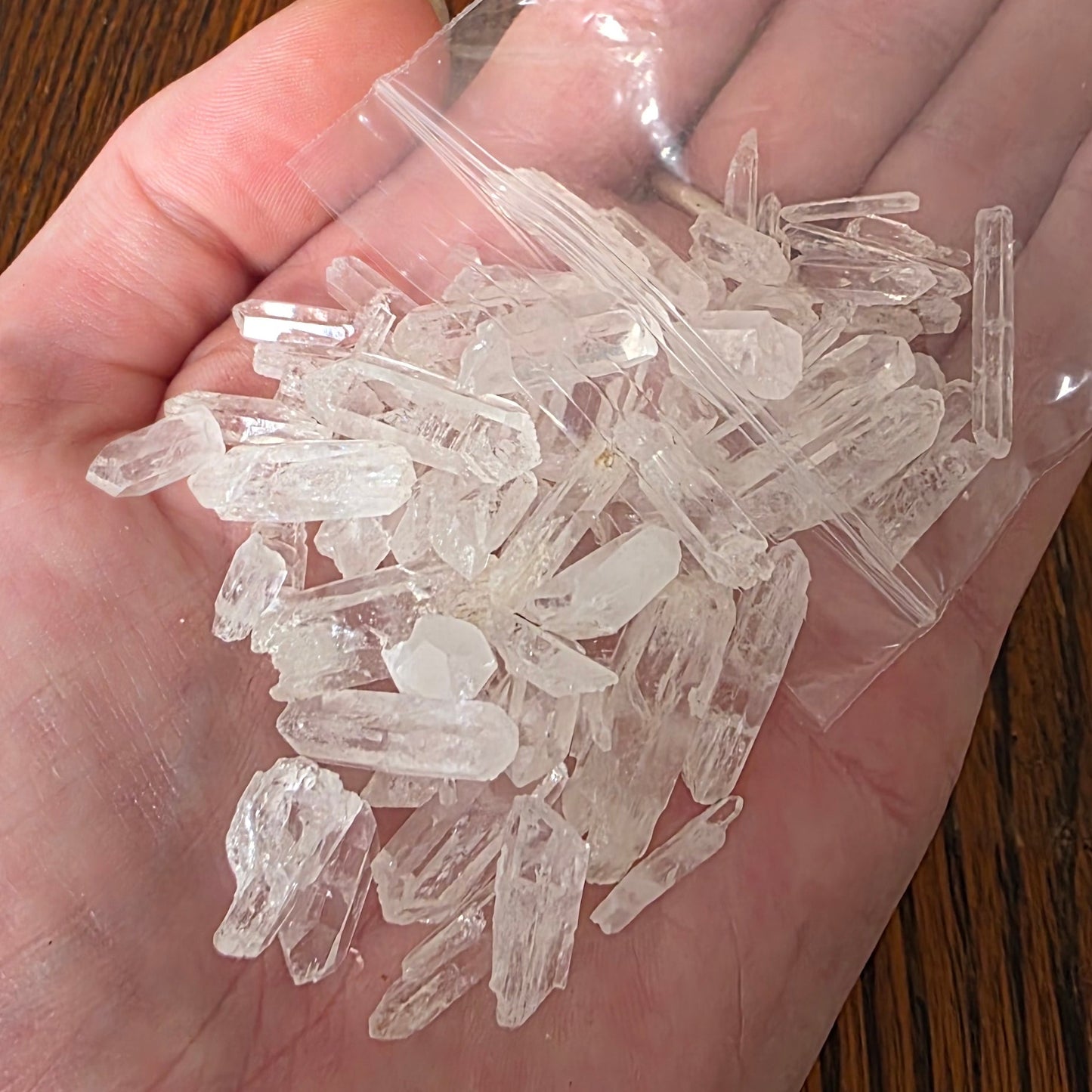 Stonehenge-Charged Quartz Points (50g Bag)