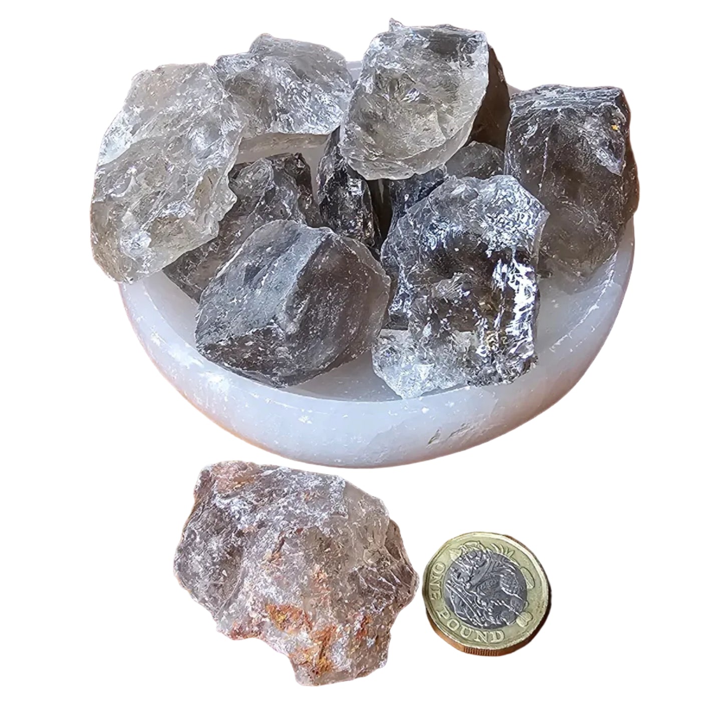 Large Raw Smokey Quartz