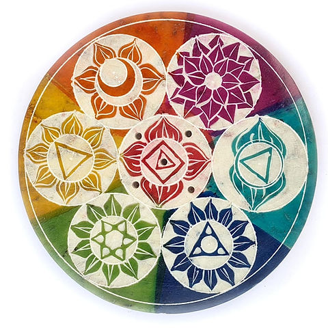 7 Chakra Incense Holder