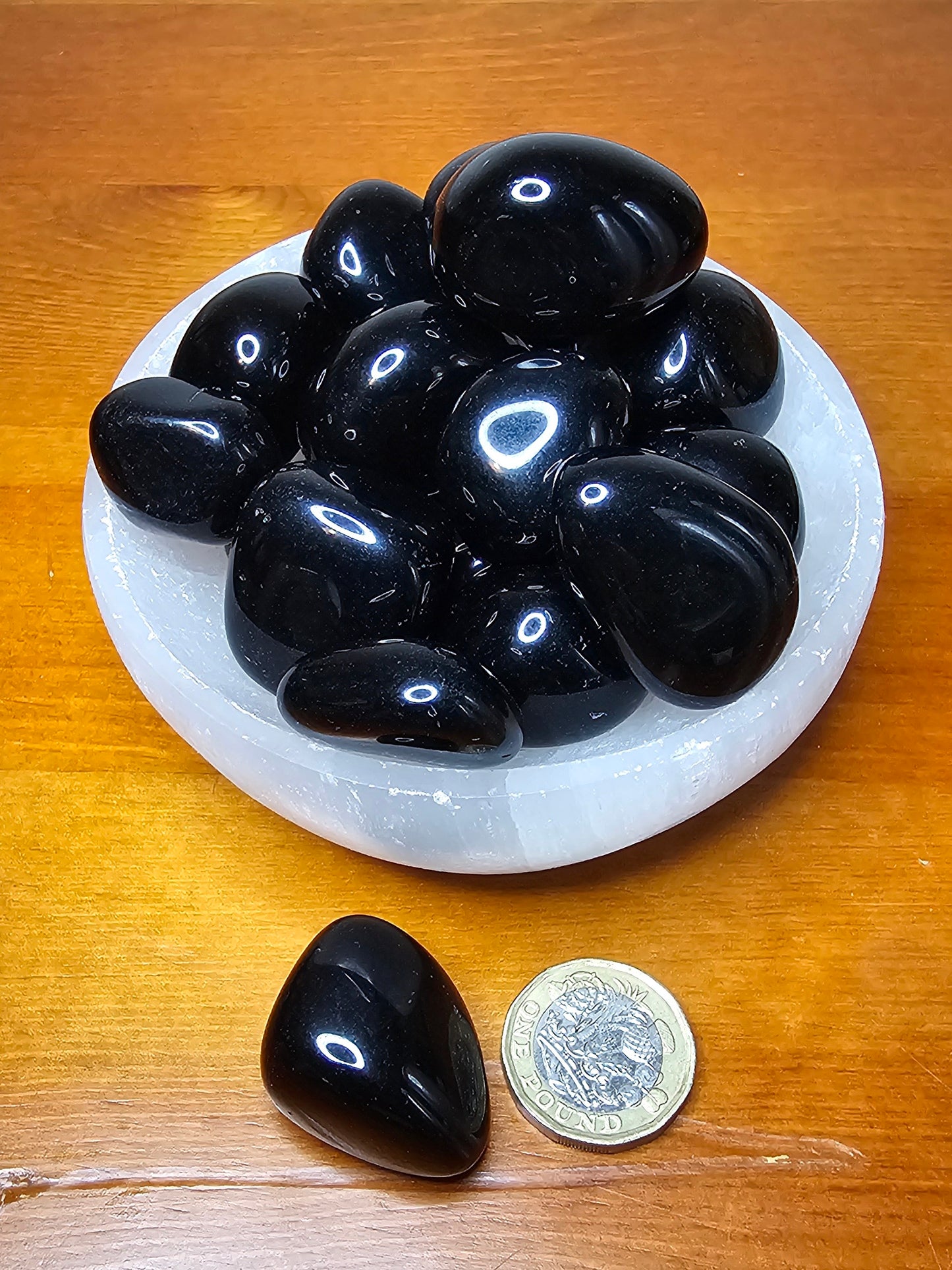 Black Obsidian Tumblestone