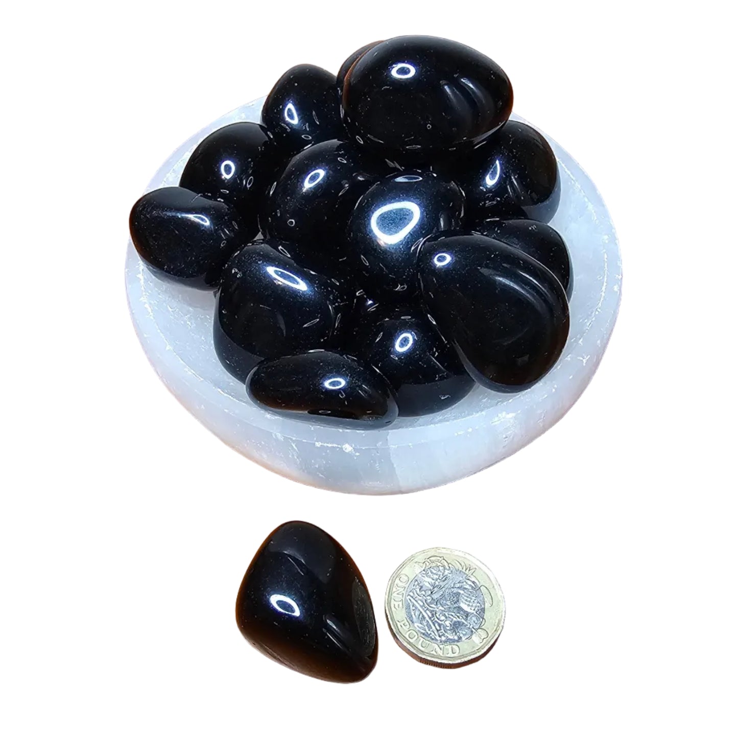 Black Obsidian Tumblestone