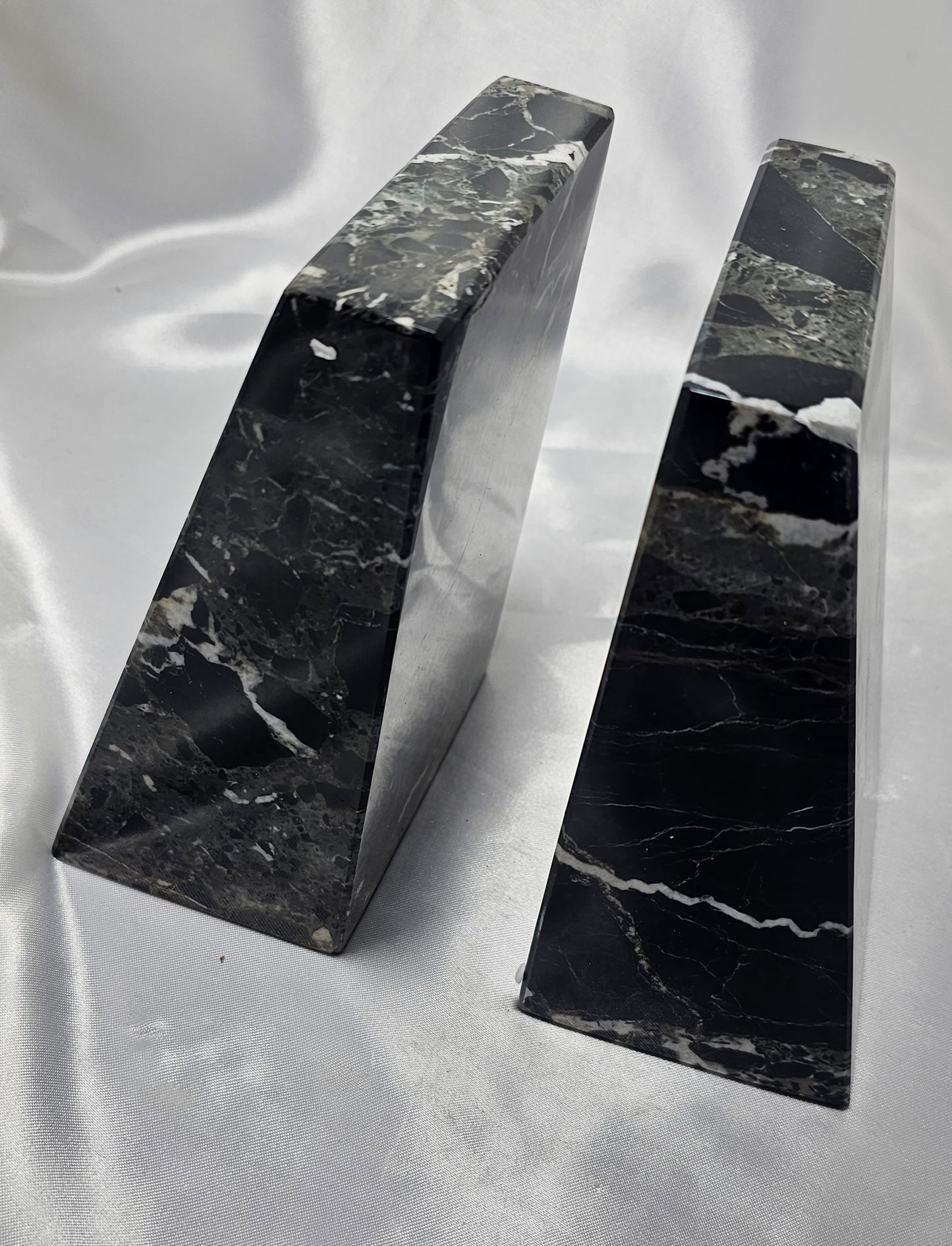 Onyx and Marble Book Ends