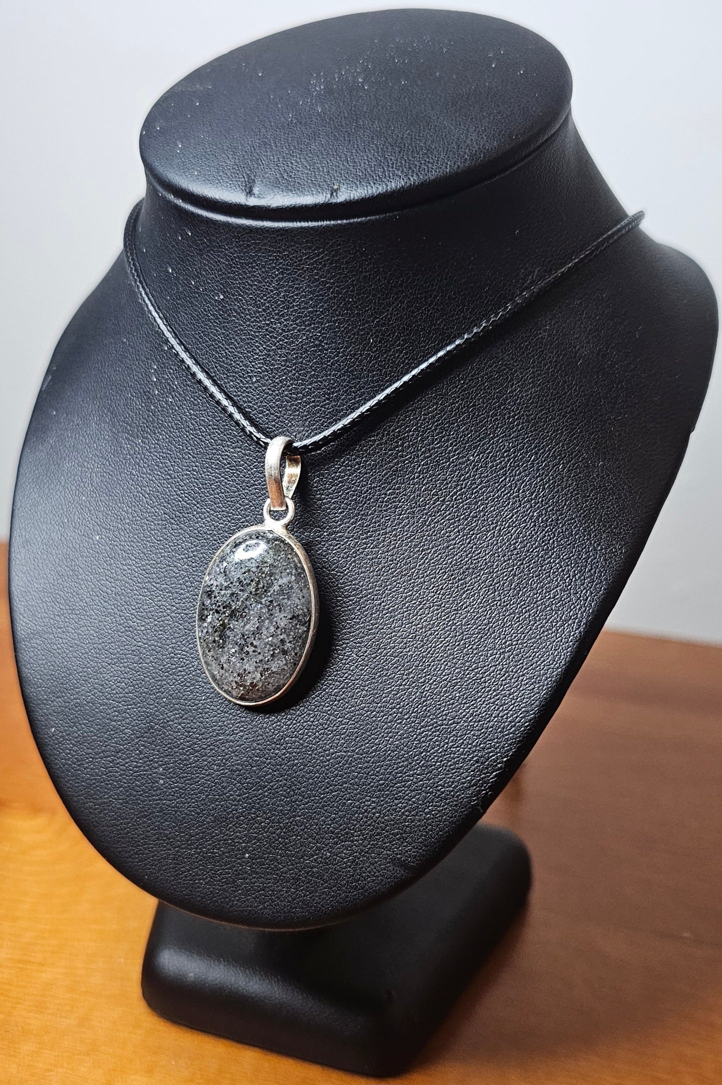 Black Sunstone Pendant