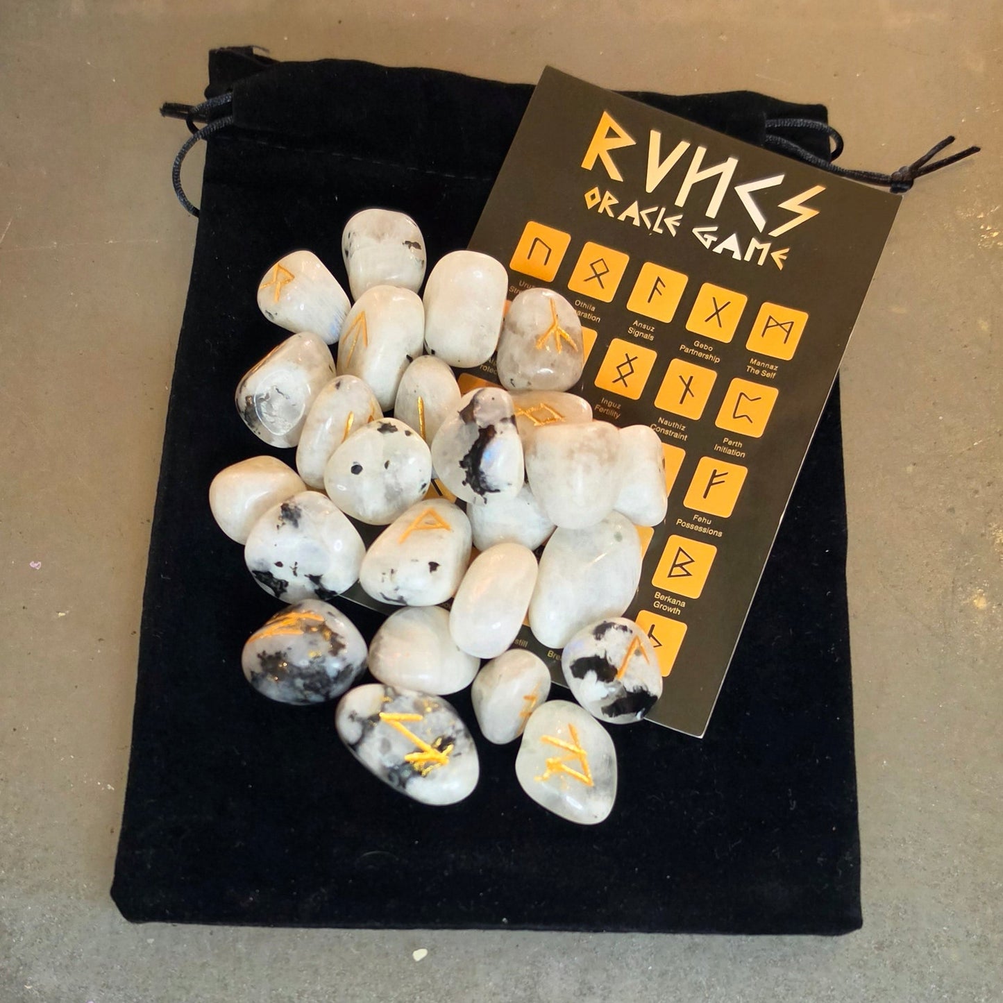 Crystal Runes (Rainbow Moontone)