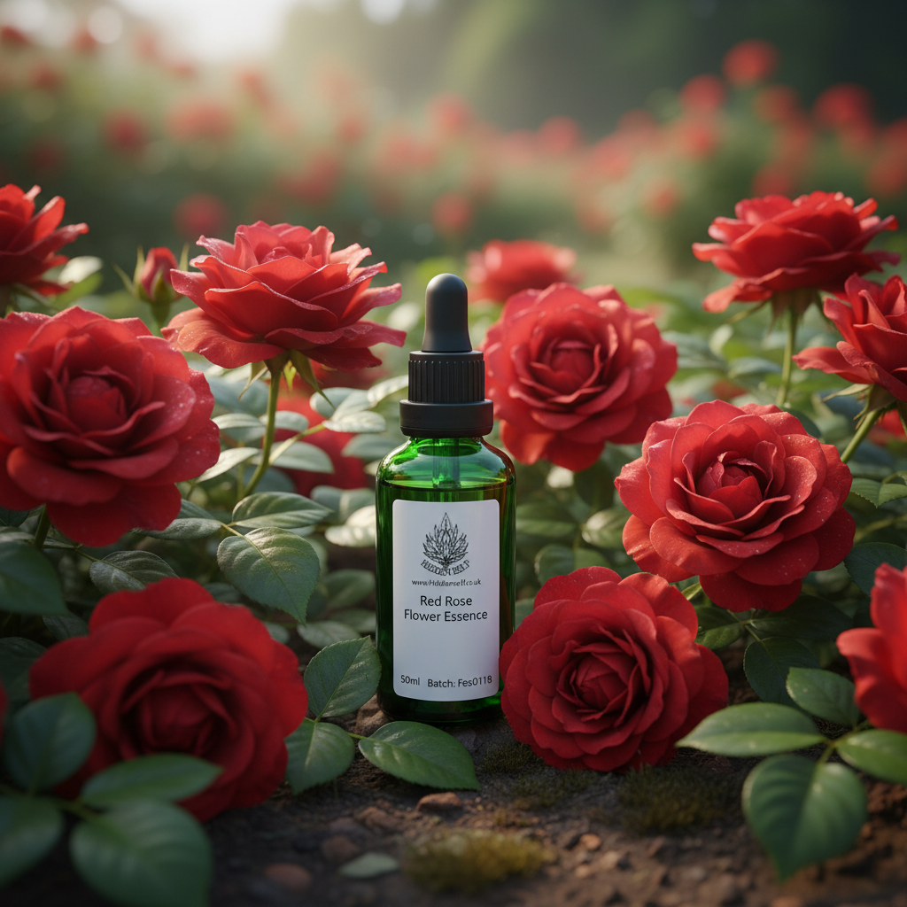 Red Rose Flower Essence