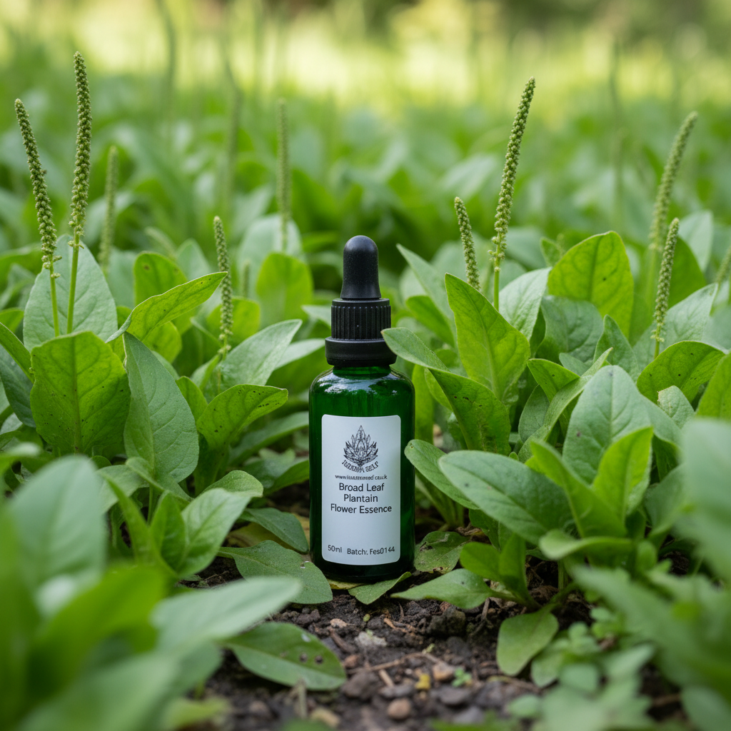 Broad Leaf Plantain Flower Essence