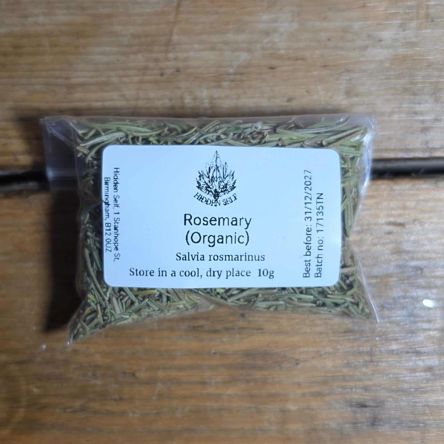 Rosemary, Organic (Salvia rosmarinus)