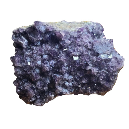 Large Purple Fluorite Specimen – Blackdene Mine, Weardale