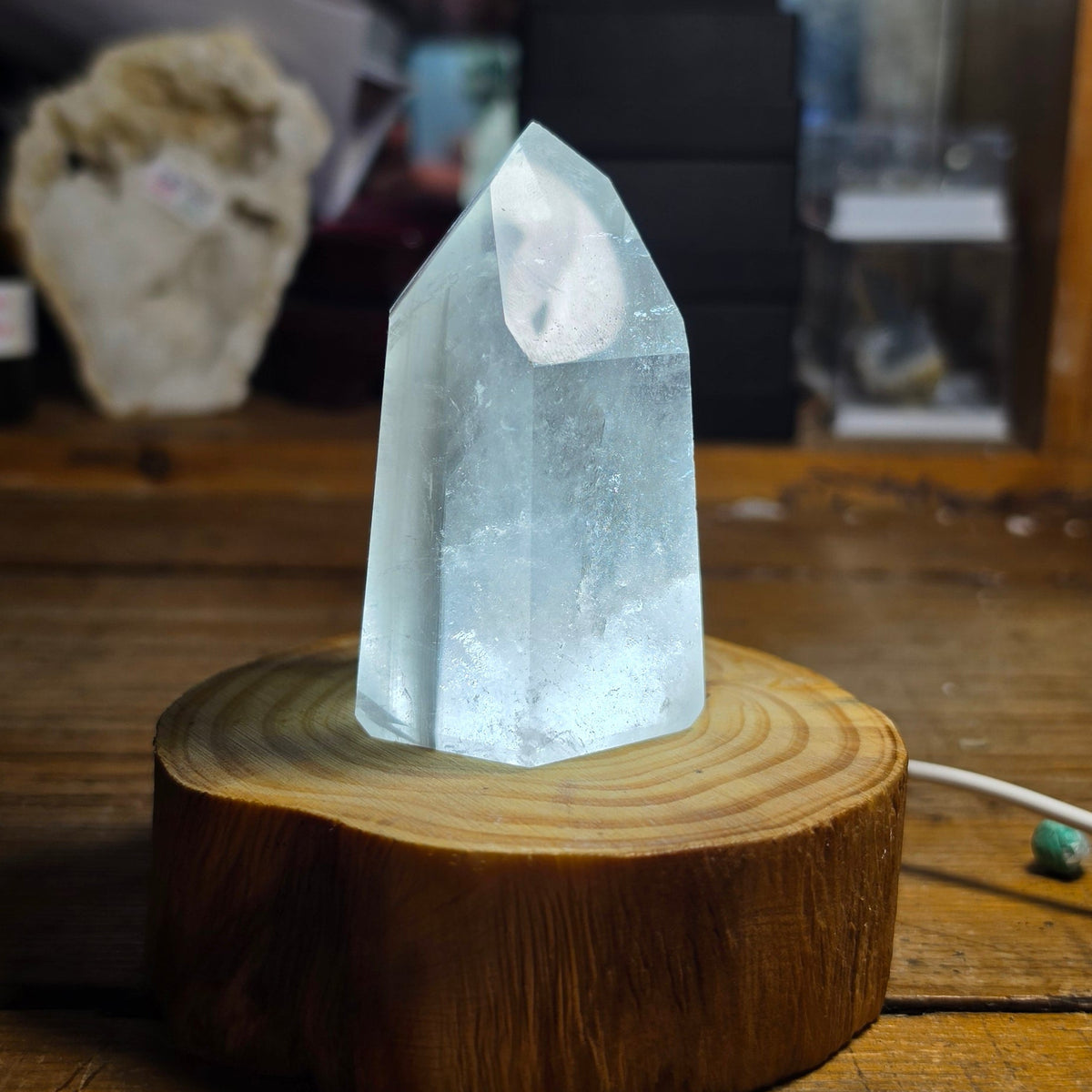 Garden Quartz Tower with Chlorite
