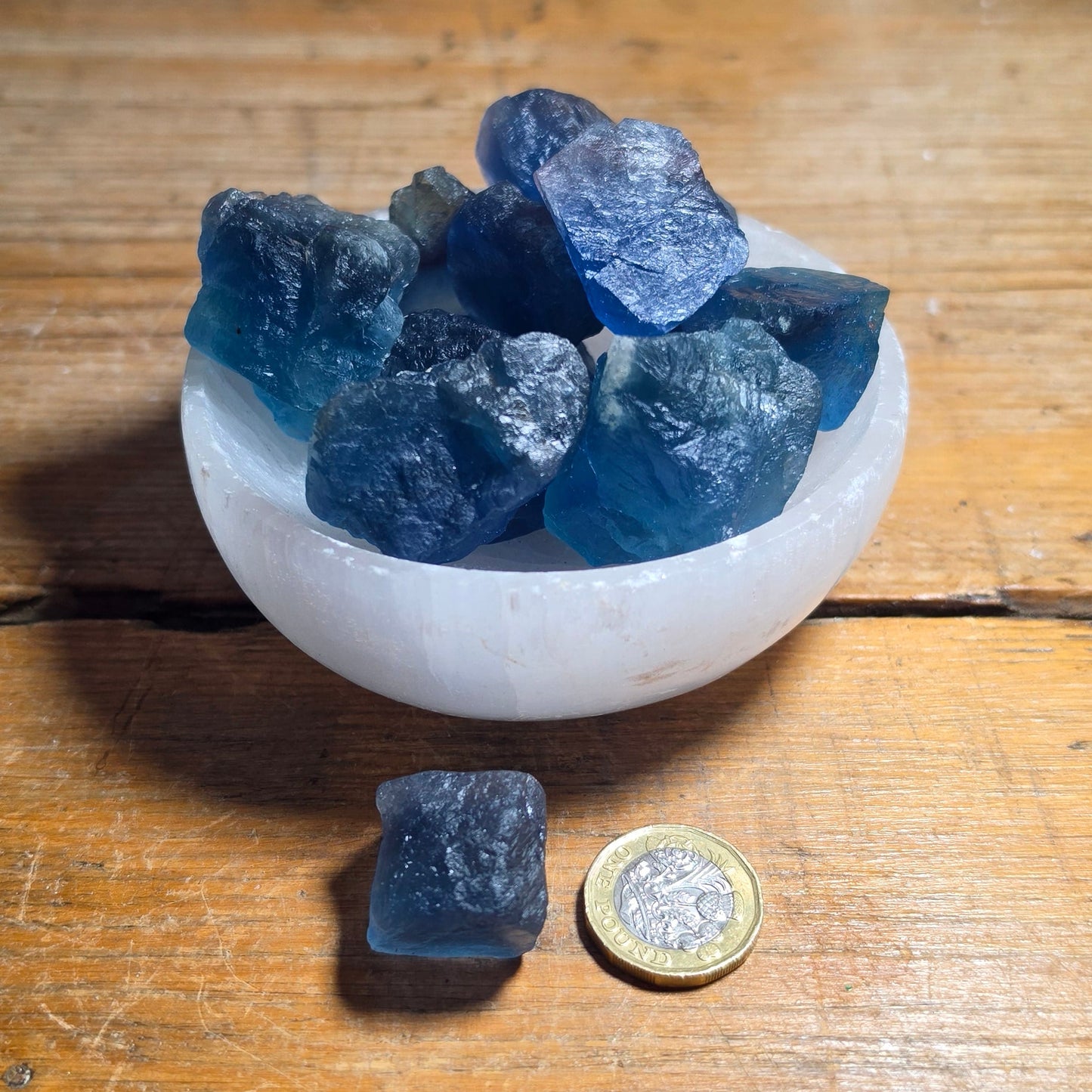 Blue Fluorite (Raw)
