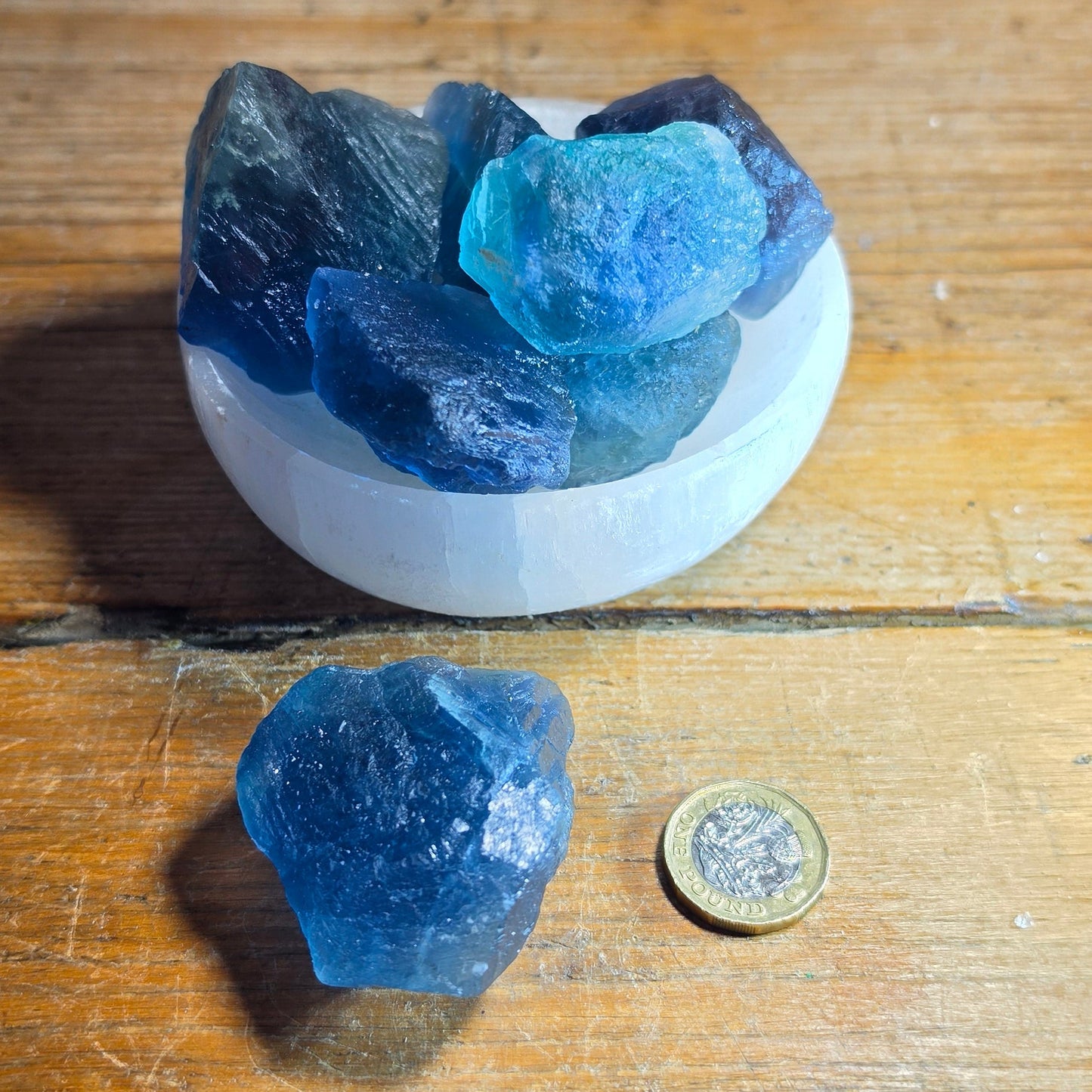 Blue Fluorite (Raw)