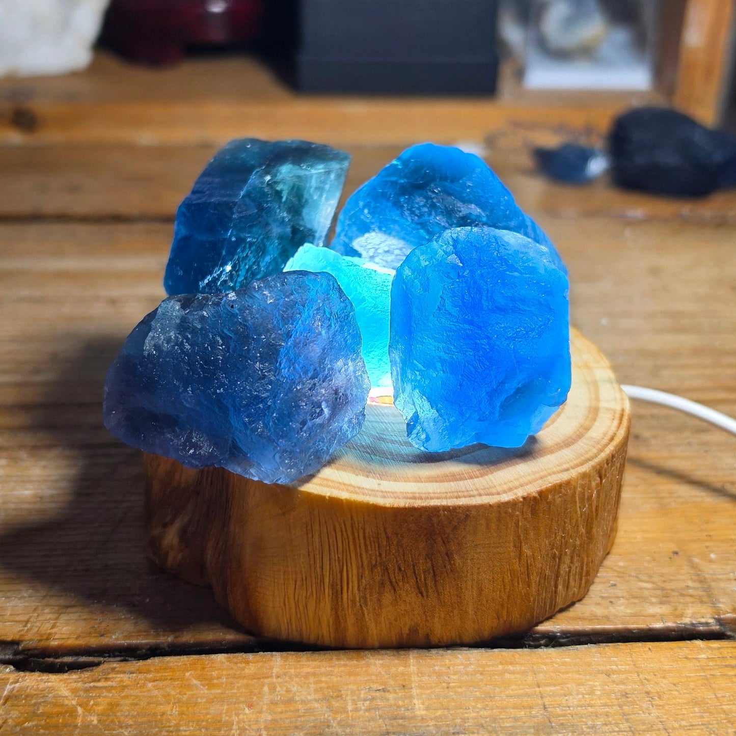 Blue Fluorite (Raw)