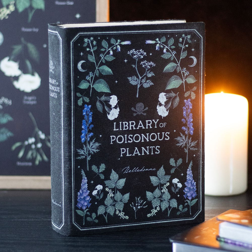 Poisonous Plants Book Shaped Storage Box