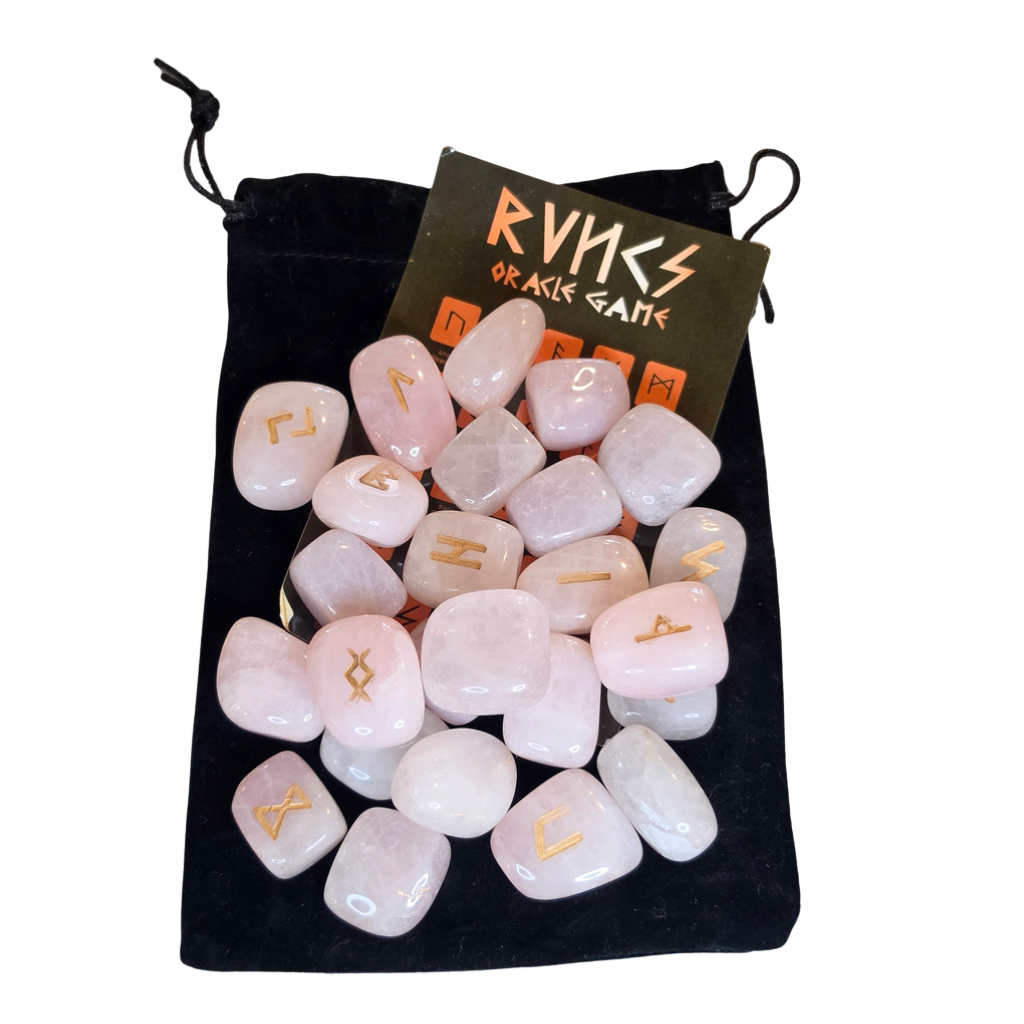 Crystal Runes (Rose Quartz)