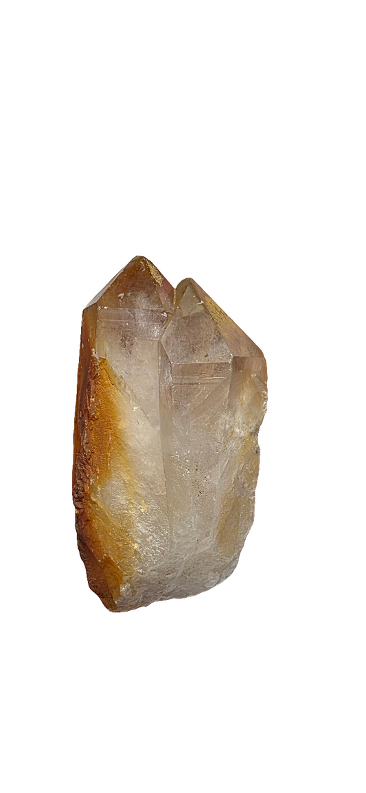 Iron-Oxide Twin Quartz