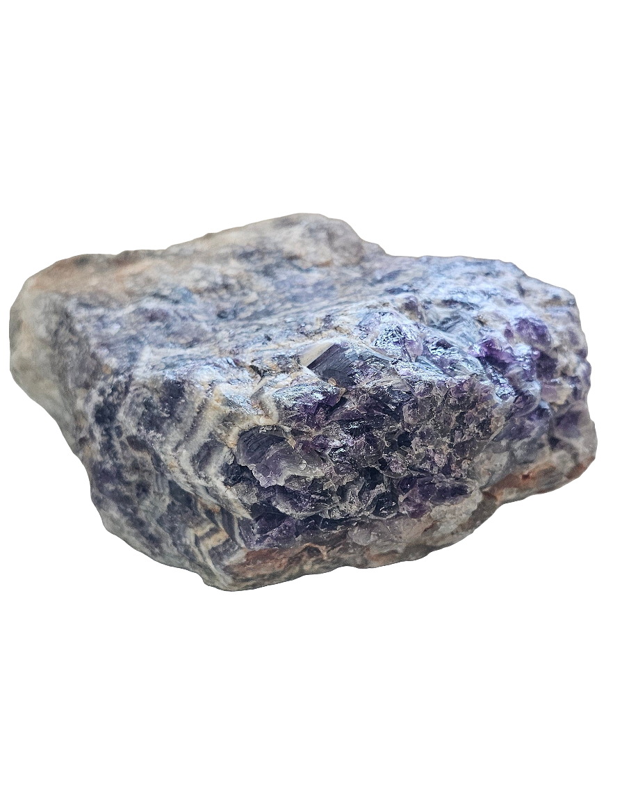 Large Raw Dream/Chevron Amethyst