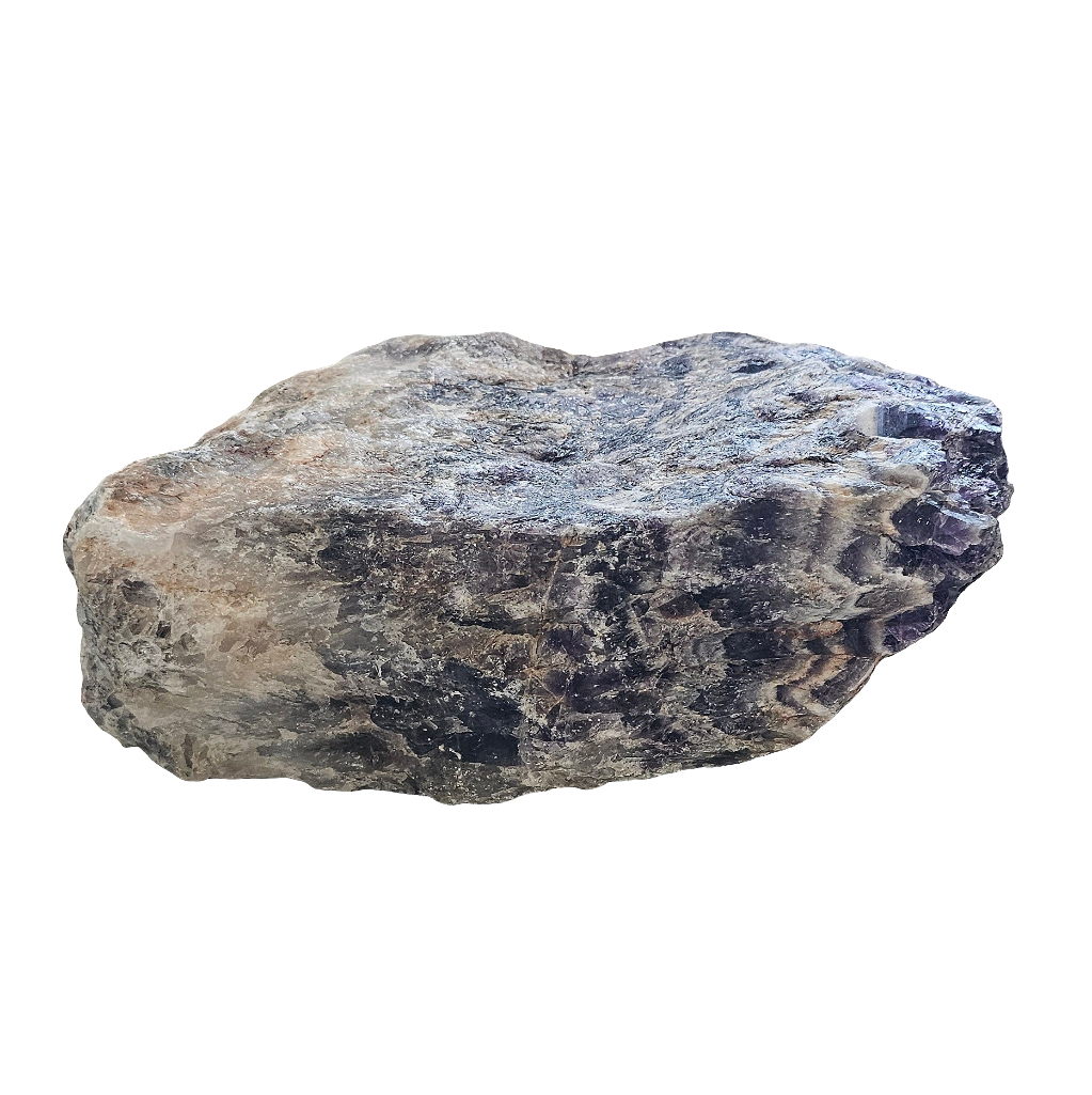 Large Raw Dream/Chevron Amethyst