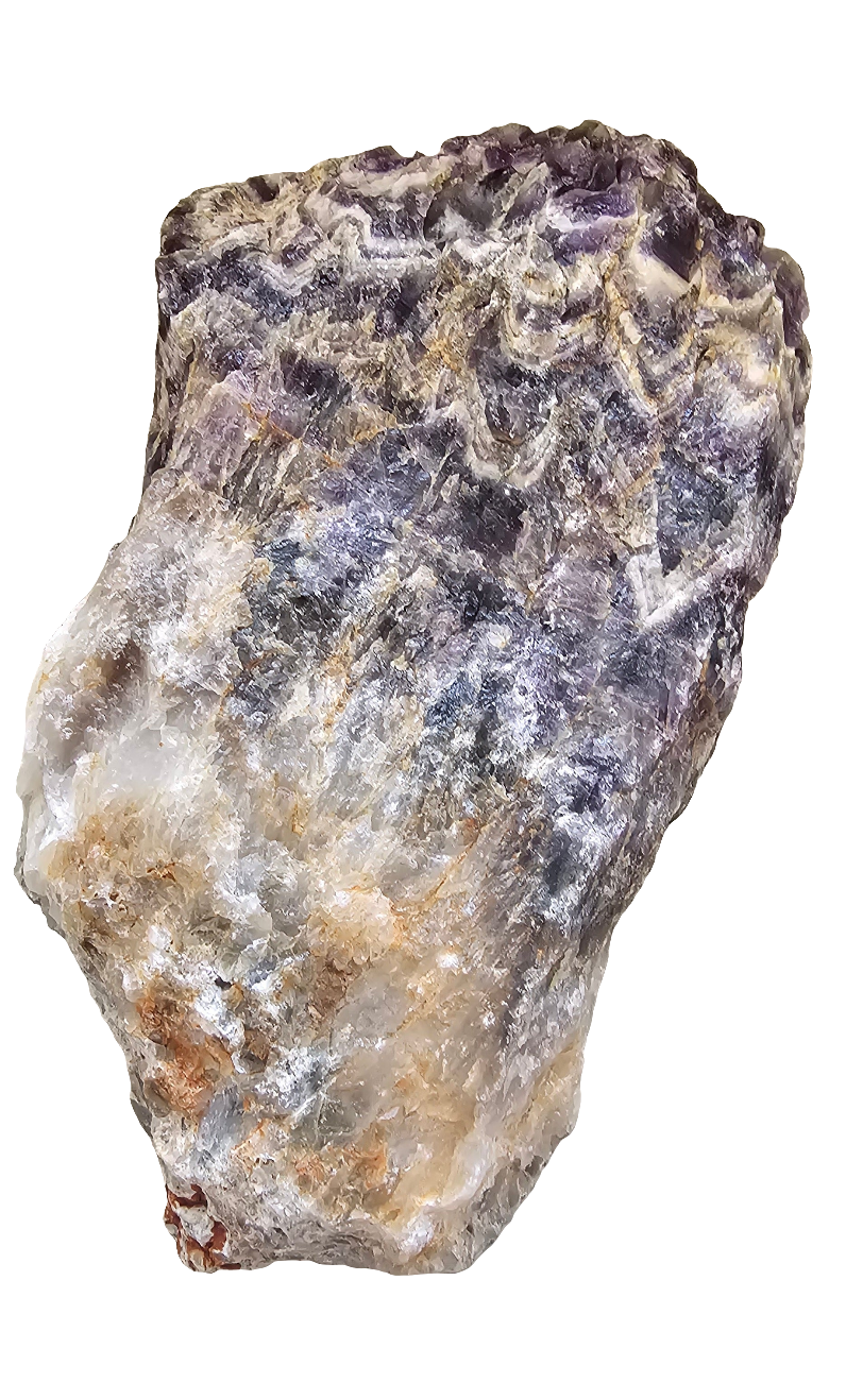 Large Raw Dream/Chevron Amethyst