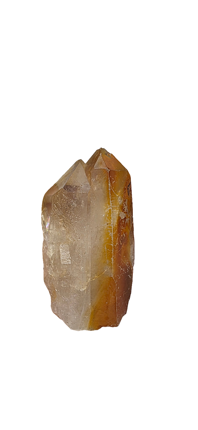 Iron-Oxide Twin Quartz