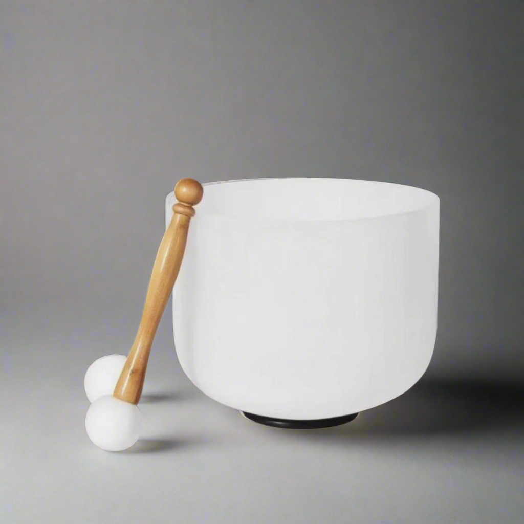 Set of 7 Quartz Singing Bowls