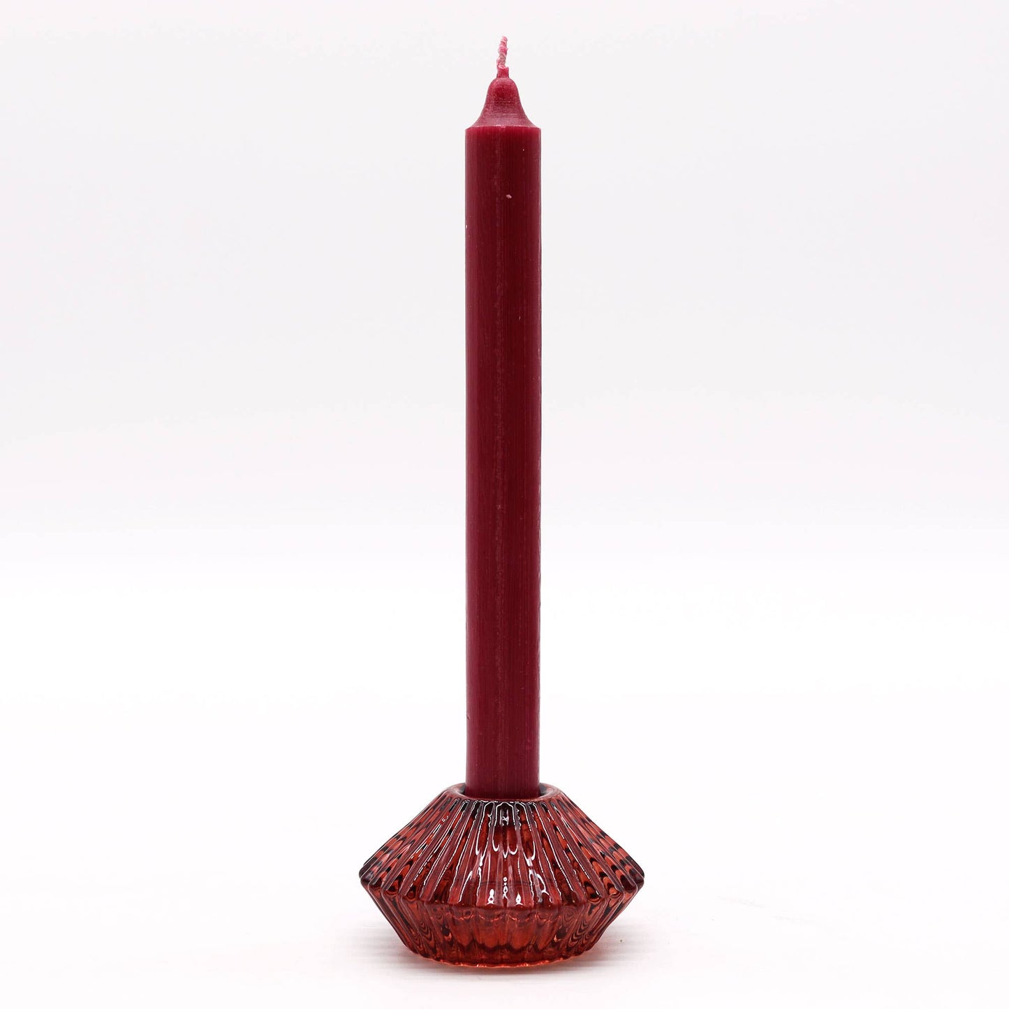 Flower Flip Candle / Tealight Holder - Vampire Red (Fire)