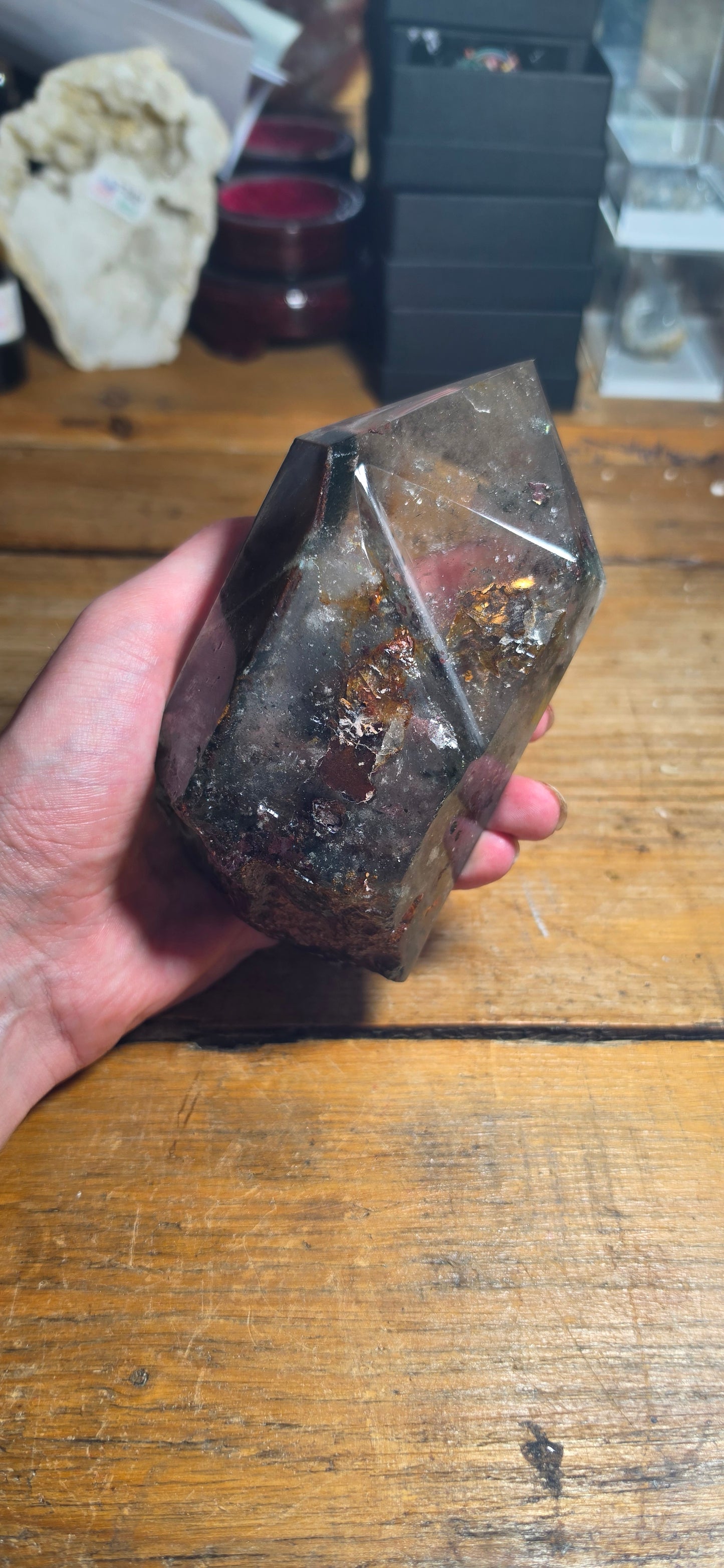 Large Garden Quartz Mother and Child Formation