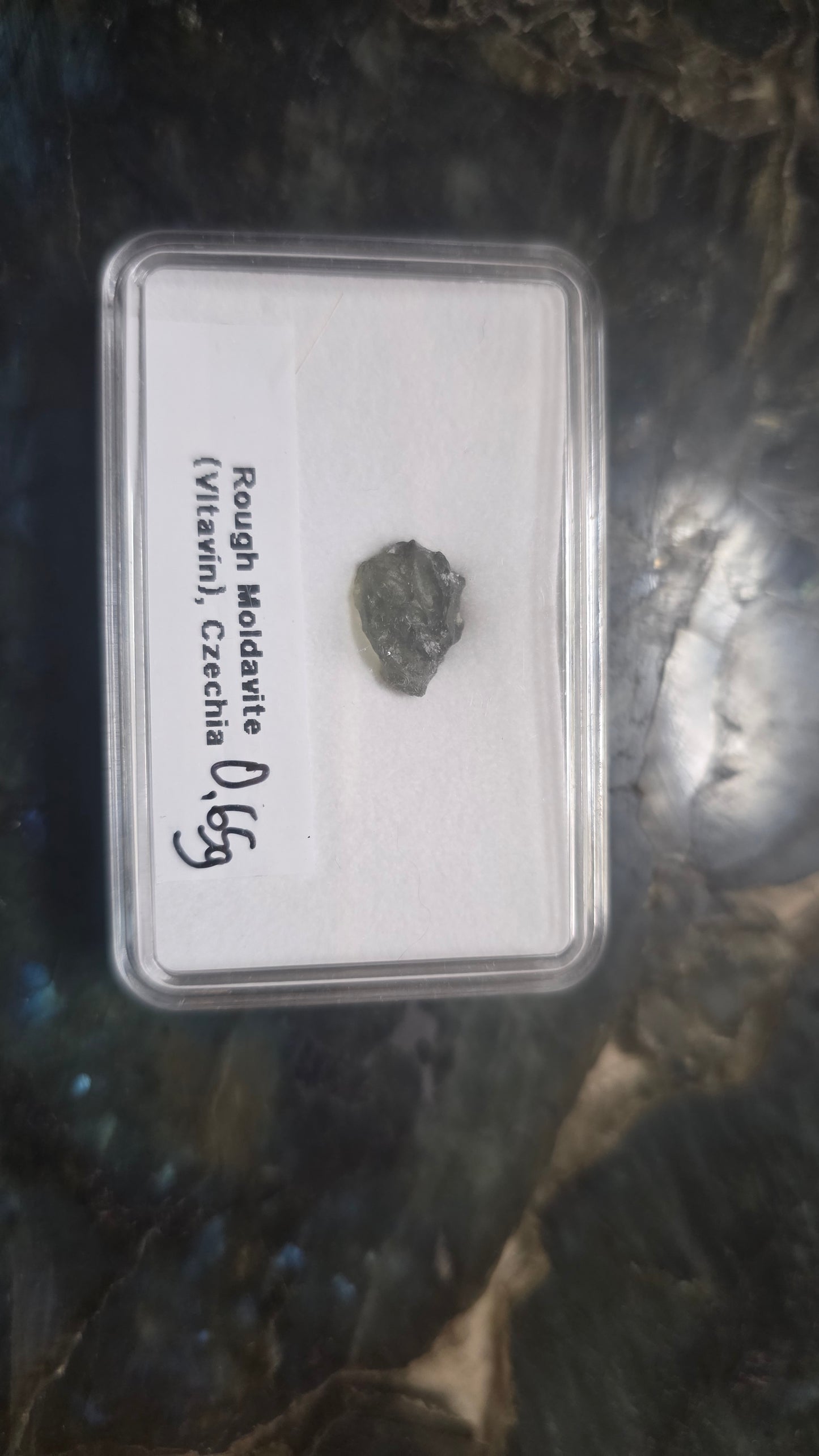 Moldavite (Boxed)