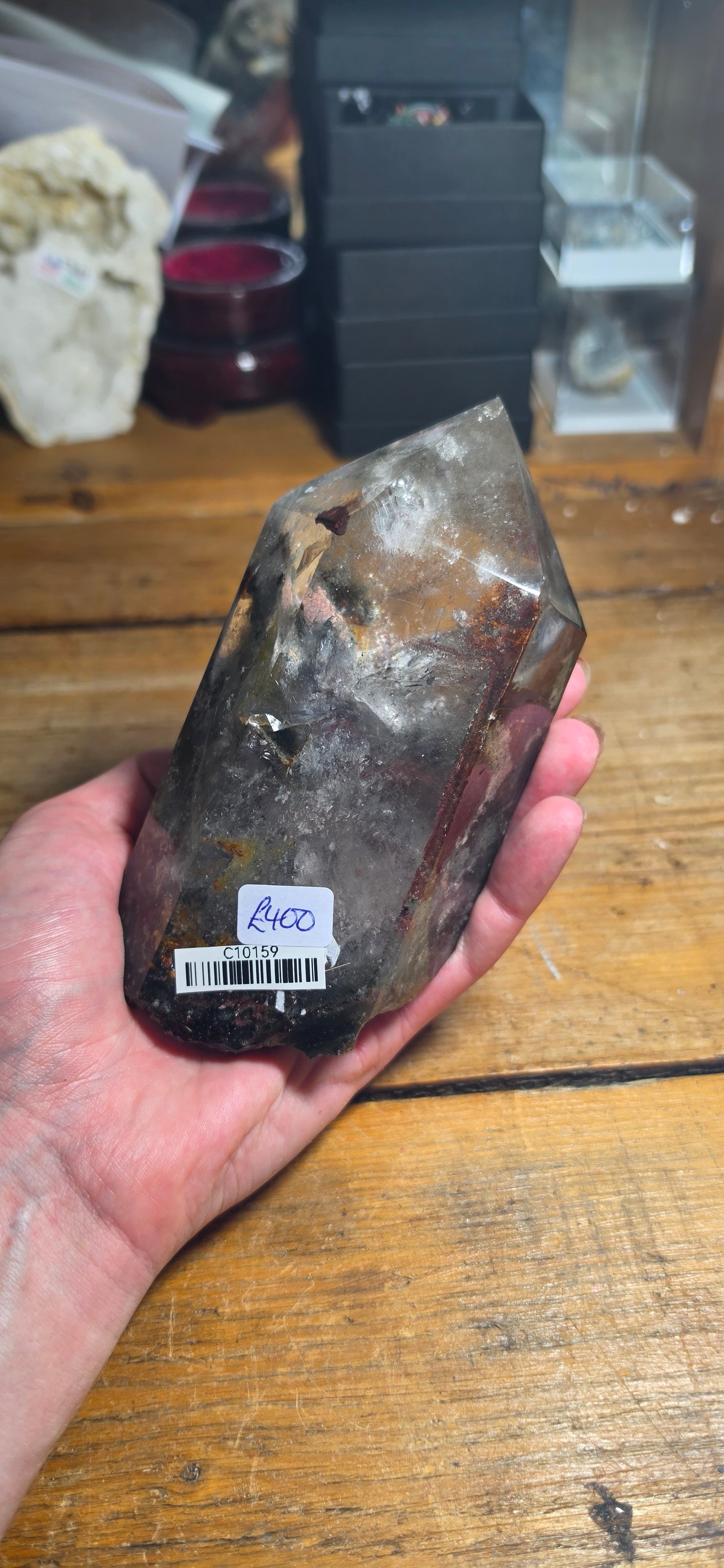 Large Garden Quartz Mother and Child Formation